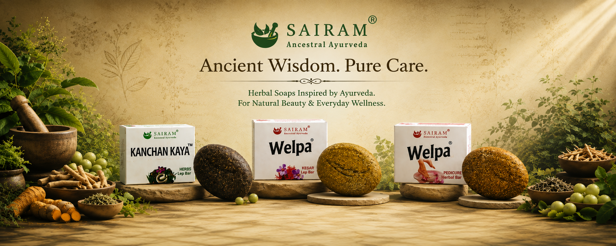 SaiRam Herbals Banner 4