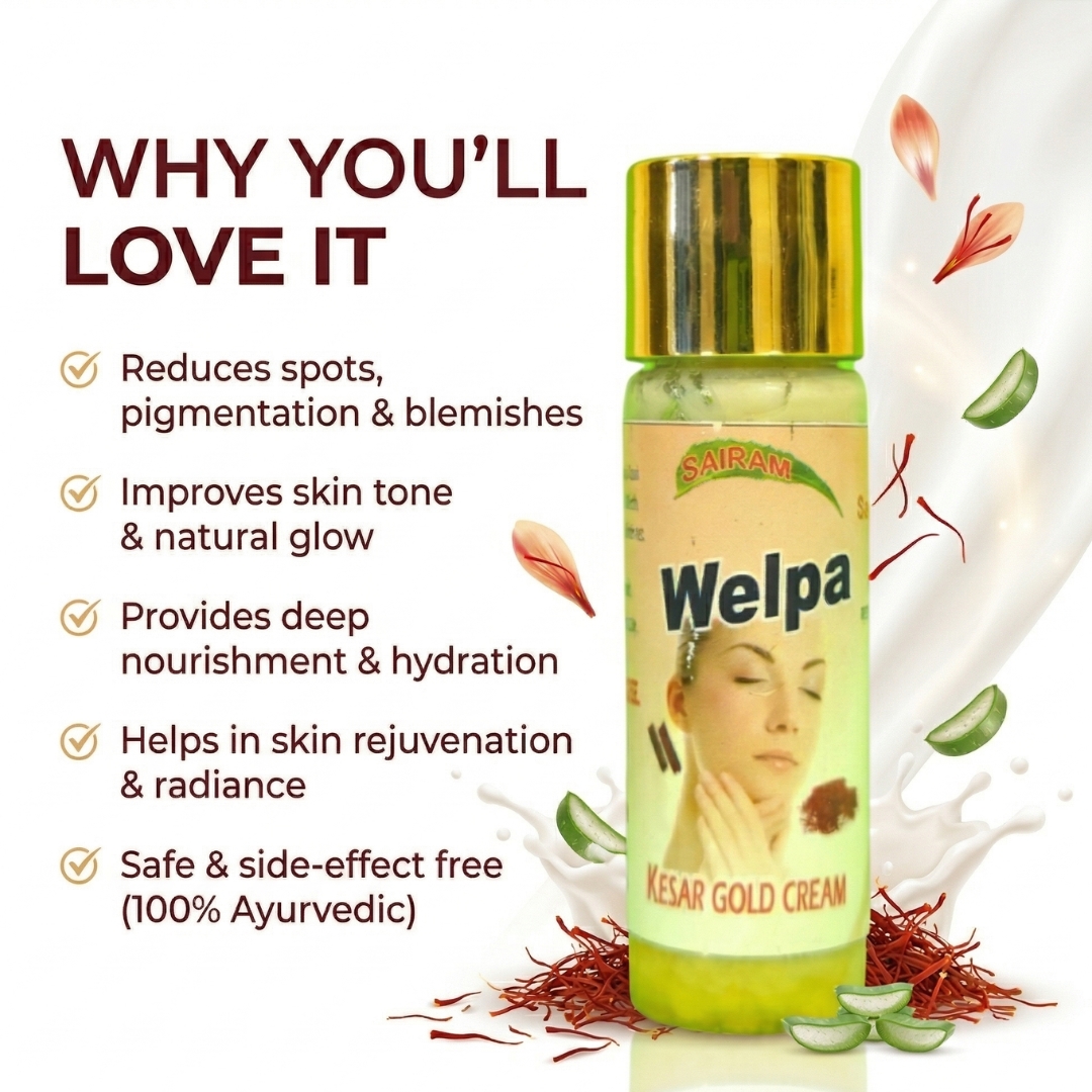 Welpa Kesar Gold Cream - Image 4